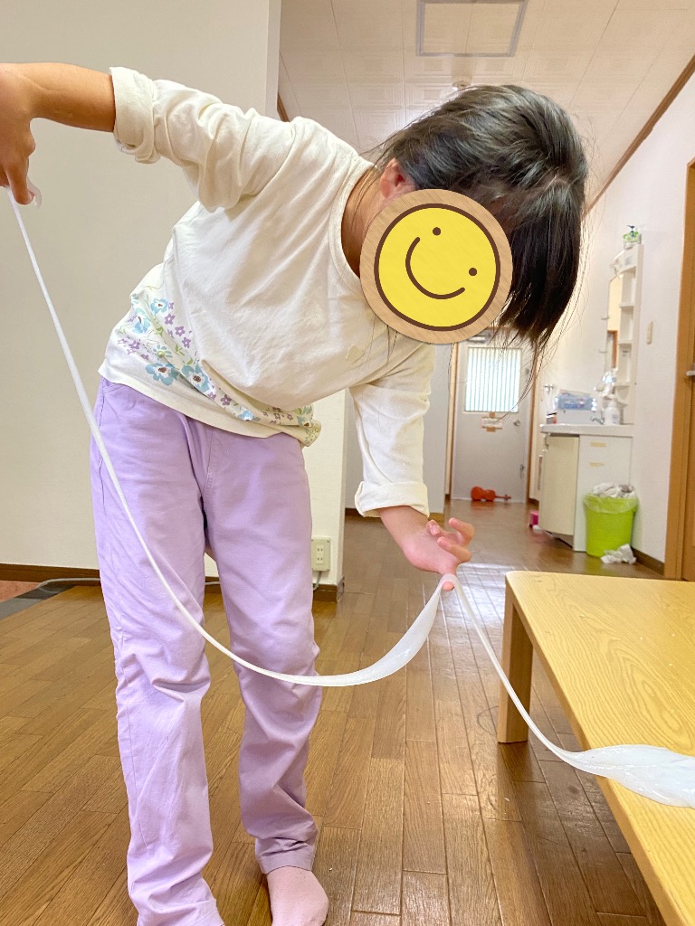キッズコートおなが⭐️スライム作り👿